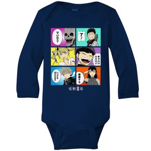 Kaiju 8 Baby Long Sleeve Bodysuit