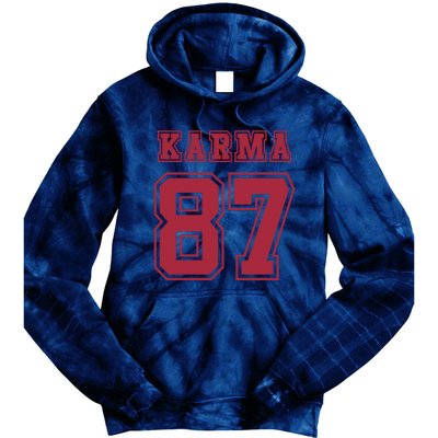 Karma 87 | Sporty Trendy Design Tie Dye Hoodie