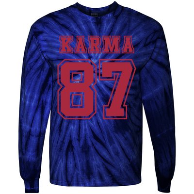 Karma 87 | Sporty Trendy Design Tie-Dye Long Sleeve Shirt