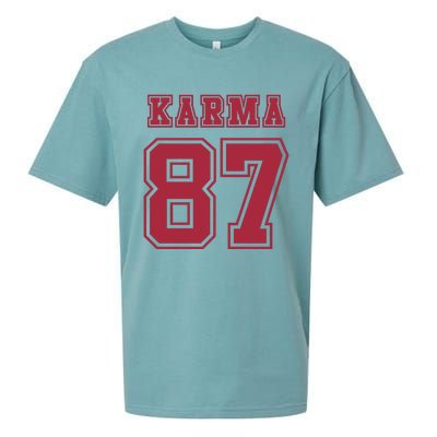 Karma 87 | Sporty Trendy Design Sueded Cloud Jersey T-Shirt