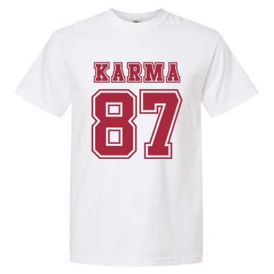 Karma 87 | Sporty Trendy Design Garment-Dyed Heavyweight T-Shirt