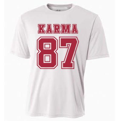 Karma 87 | Sporty Trendy Design Cooling Performance Crew T-Shirt