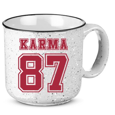 Karma 87 | Sporty Trendy Design 15oz Campfire Ceramic Mug