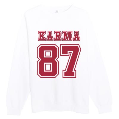 Karma 87 | Sporty Trendy Design Premium Crewneck Sweatshirt