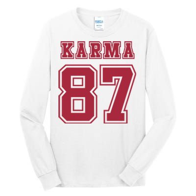 Karma 87 | Sporty Trendy Design Tall Long Sleeve T-Shirt