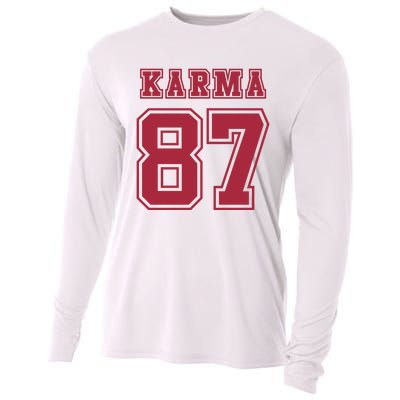 Karma 87 | Sporty Trendy Design Cooling Performance Long Sleeve Crew