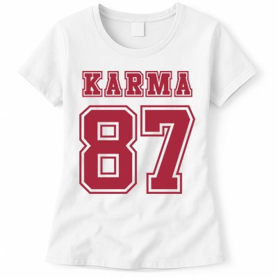 Karma 87 | Sporty Trendy Design Womens T-Shirt