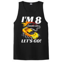 Kids 8 Year Old 8th Racing Racecar Birthday Party PosiCharge Competitor Tank