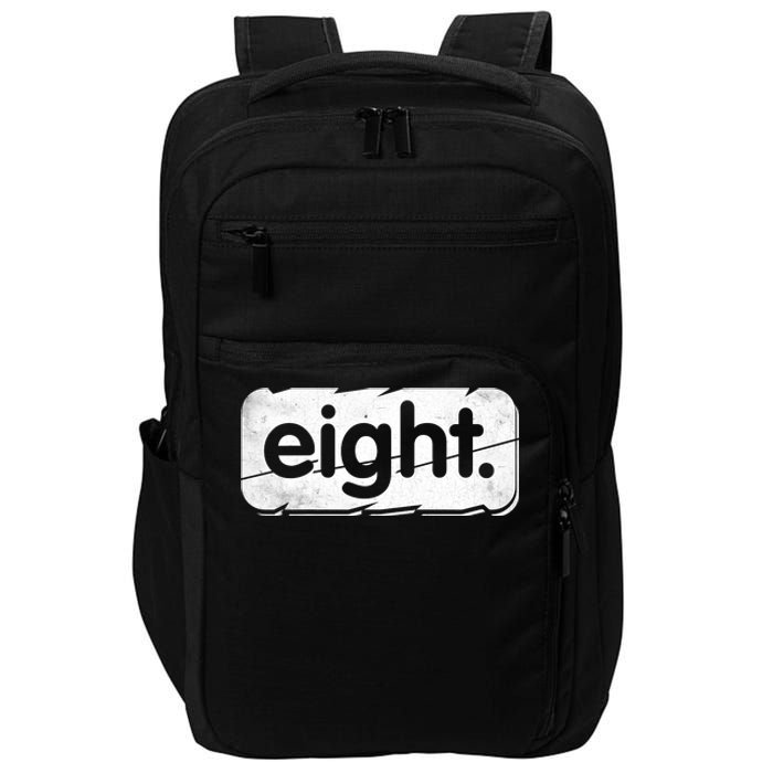 Kids 8 Year Old Birthday Boy 8th Birthday Impact Tech Backpack