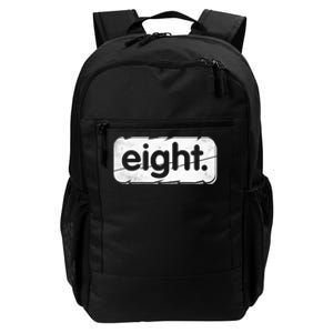 Kids 8 Year Old Birthday Boy 8th Birthday Daily Commute Backpack