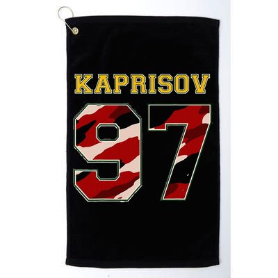 KAPRIZOV 97 Wild The Thrill Minnesota Pro Ice Hockey Golf Towel