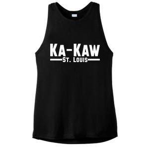 Ka Kaw St. Louis Ladies PosiCharge Tri-Blend Wicking Tank