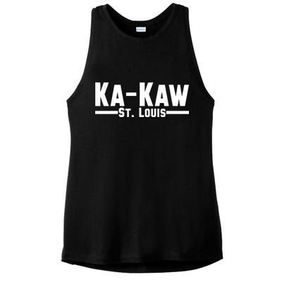 Ka Kaw St. Louis Ladies PosiCharge Tri-Blend Wicking Tank