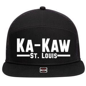 Ka Kaw St. Louis 7 Panel Mesh Trucker Snapback Hat