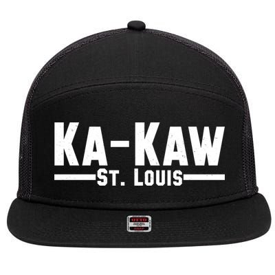 Ka Kaw St. Louis 7 Panel Mesh Trucker Snapback Hat