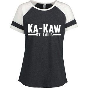 Ka Kaw St. Louis Enza Ladies Jersey Colorblock Tee