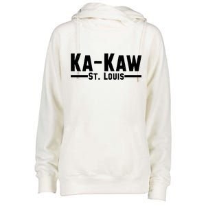 Ka Kaw St. Louis Womens Funnel Neck Pullover Hood