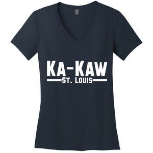 Ka Kaw St. Louis Women's V-Neck T-Shirt