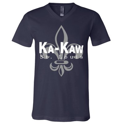 Ka-Kaw St.Louis Sports Fan V-Neck T-Shirt