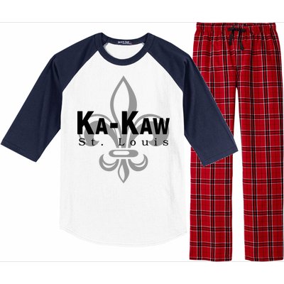 Ka-Kaw St.Louis Sports Fan Raglan Sleeve Pajama Set