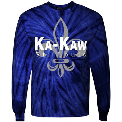 Ka-Kaw St.Louis Sports Fan Tie-Dye Long Sleeve Shirt