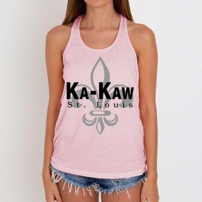 Ka-Kaw St.Louis Sports Fan Women's Knotted Racerback Tank