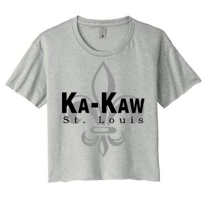 Ka-Kaw St.Louis Sports Fan Women's Crop Top Tee