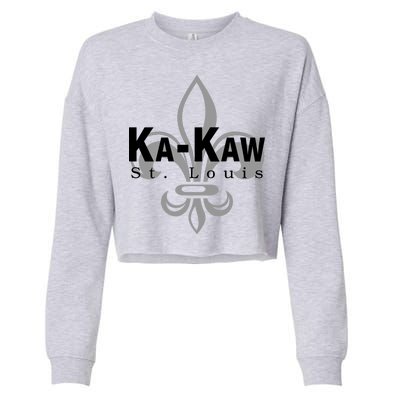 Ka-Kaw St.Louis Sports Fan Cropped Pullover Crew