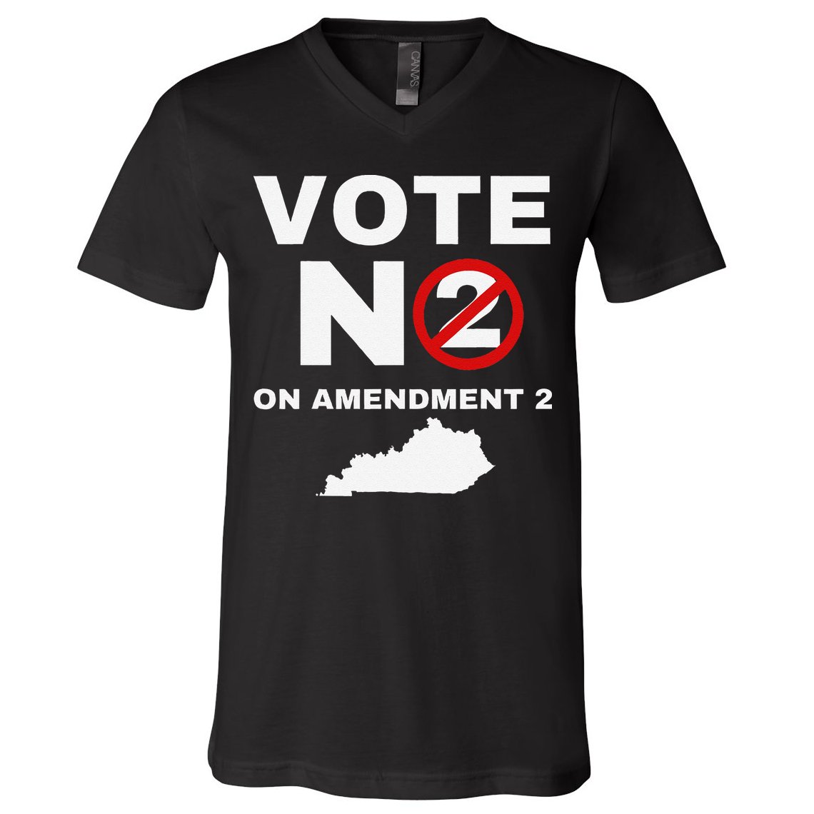 Kentucky Amendment 2 Vote No Public Schools Funding V-Neck T-Shirt