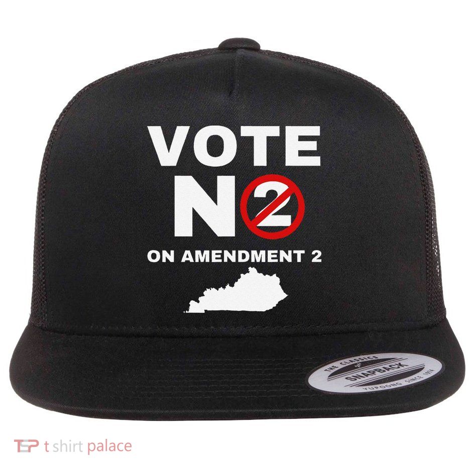 Kentucky Amendment 2 Vote No Public Schools Funding Flat Bill Trucker Hat