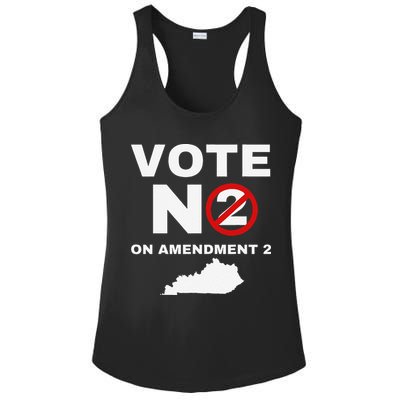 Kentucky Amendment 2 Vote No Public Schools Funding Ladies PosiCharge Competitor Racerback Tank