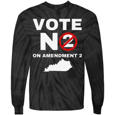 Kentucky Amendment 2 Vote No Public Schools Funding Tie-Dye Long Sleeve Shirt