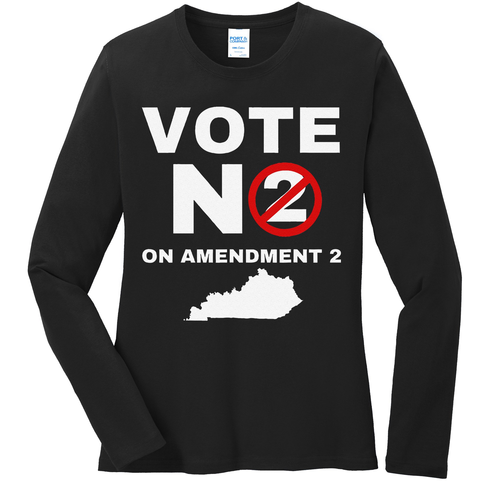 Kentucky Amendment 2 Vote No Public Schools Funding Ladies Long Sleeve Shirt