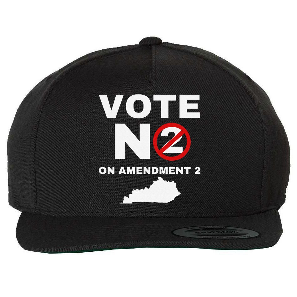 Kentucky Amendment 2 Vote No Public Schools Funding Wool Snapback Cap