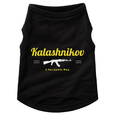 Kalashnikov Ak 47 Rifle Weapon Russia Ussr Cccp Gun Lover Doggie Tank