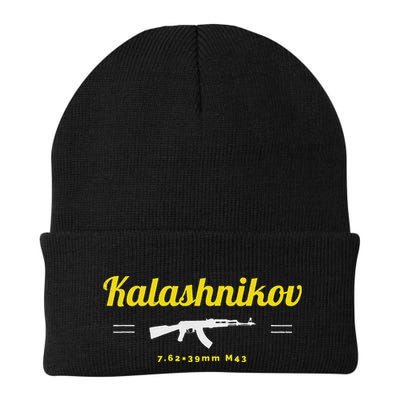 Kalashnikov Ak 47 Rifle Weapon Russia Ussr Cccp Gun Lover Beanie