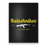 Kalashnikov Ak 47 Rifle Weapon Russia Ussr Cccp Gun Lover Poster