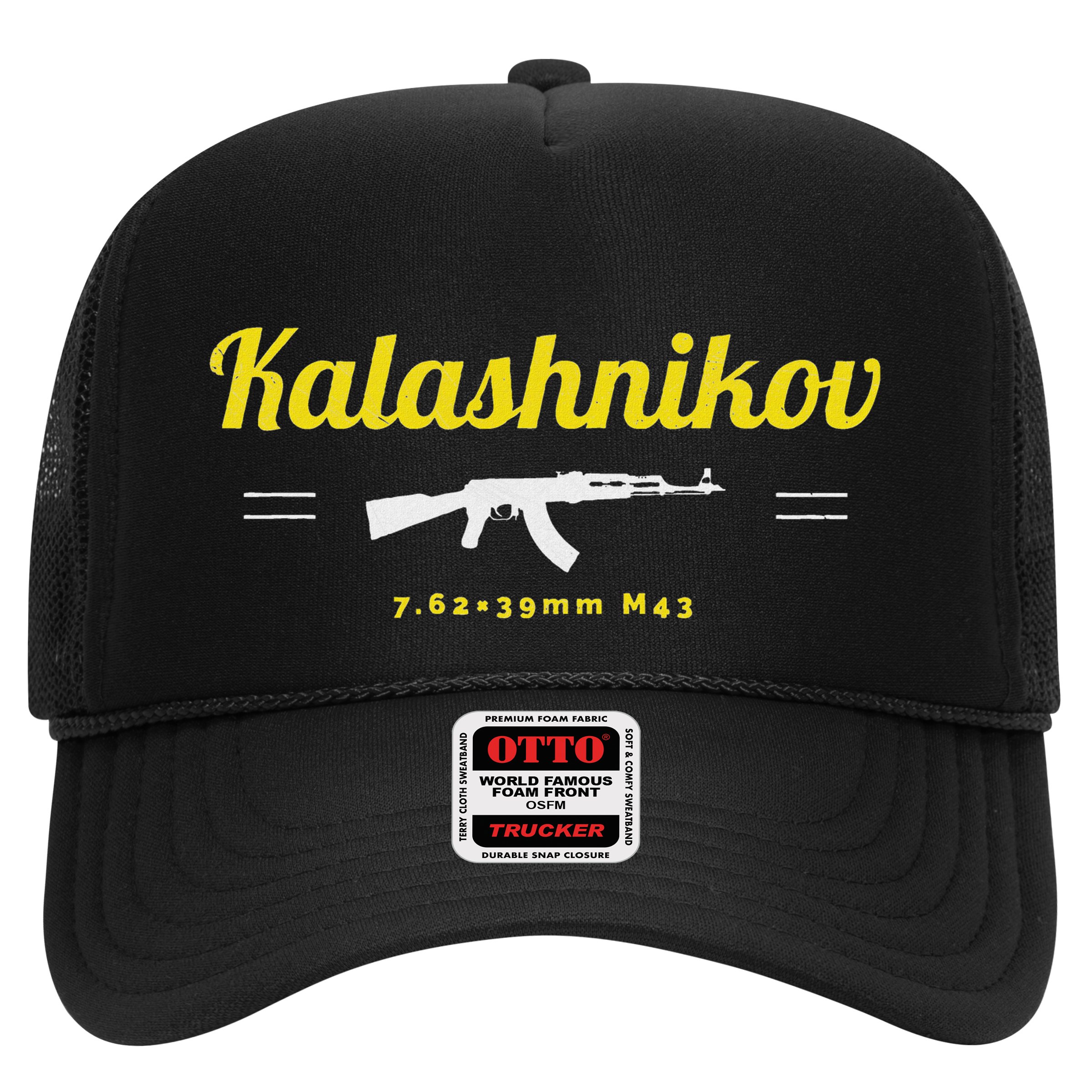Kalashnikov Ak 47 Rifle Weapon Russia Ussr Cccp Gun Lover Hat