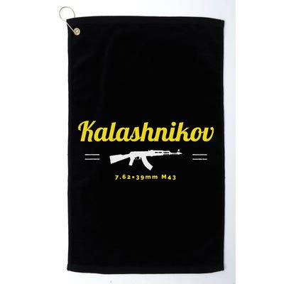 Kalashnikov Ak 47 Rifle Weapon Russia Ussr Cccp Gun Lover Golf Towel