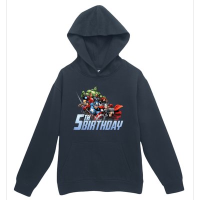 K.i.d.s A.v.e.n.g.er.s Action Shot 5th Birthday Urban Pullover Hoodie