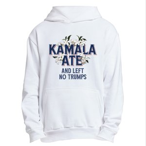 Kamala Ate And Left No Trumps Madam President Winner Urban Pullover Hoodie