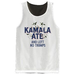 Kamala Ate And Left No Trumps Madam President Winner Mesh Reversible Basketball Jersey Tank