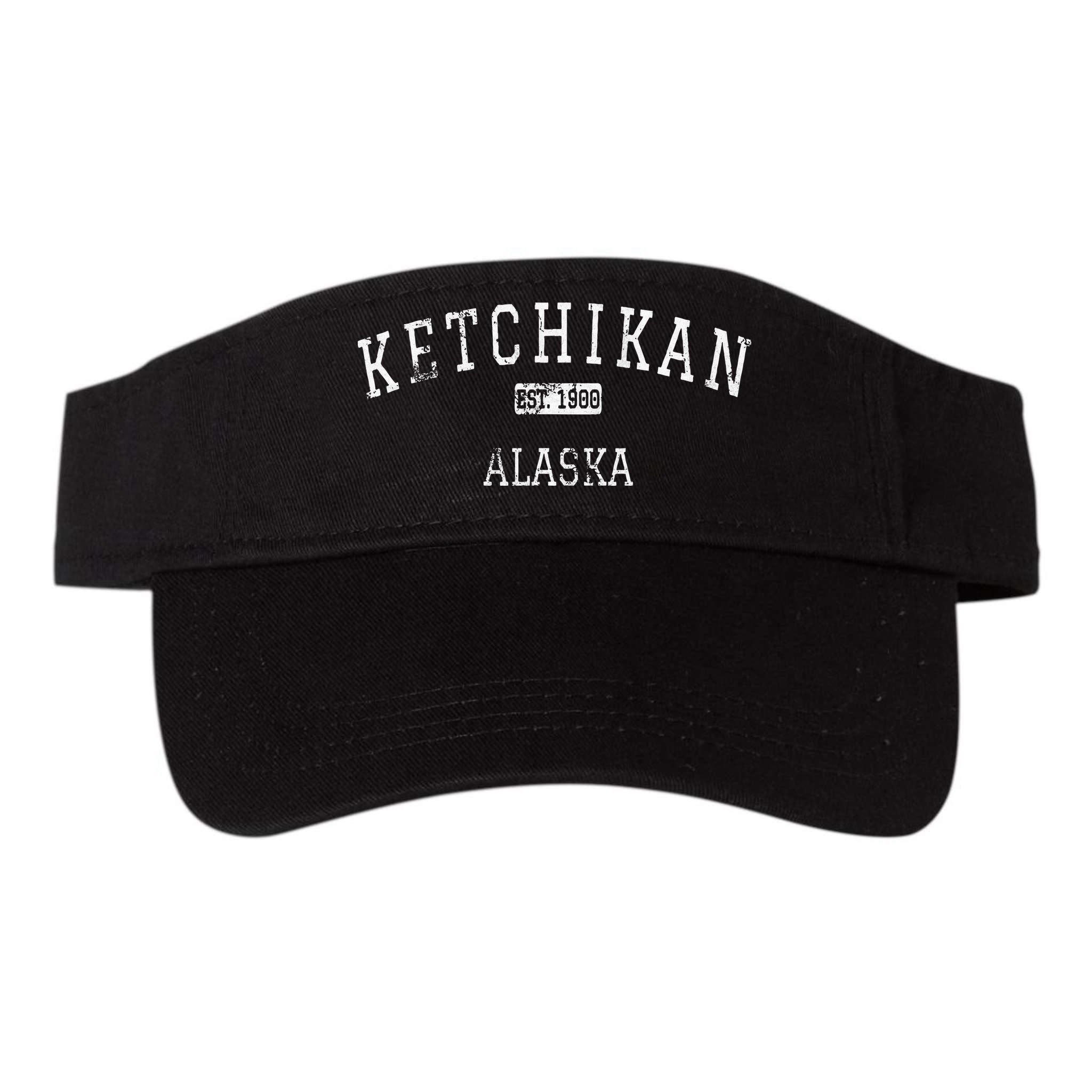 Ketchikan Alaska Ak Vintage Visor
