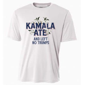 Kamala Ate And Left No Trumps Madam President Winner Cooling Performance Crew T-Shirt