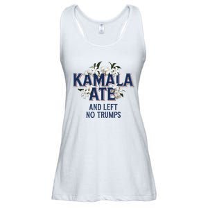 Kamala Ate And Left No Trumps Madam President Winner Ladies Essential Flowy Tank