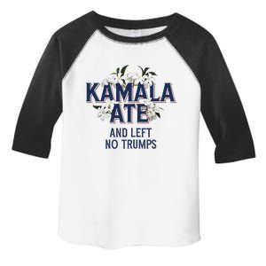 Kamala Ate And Left No Trumps Madam President Winner Toddler Fine Jersey T-Shirt