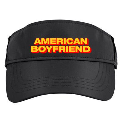 Kevin Abstract American Boyfriend Adult Drive Performance Visor