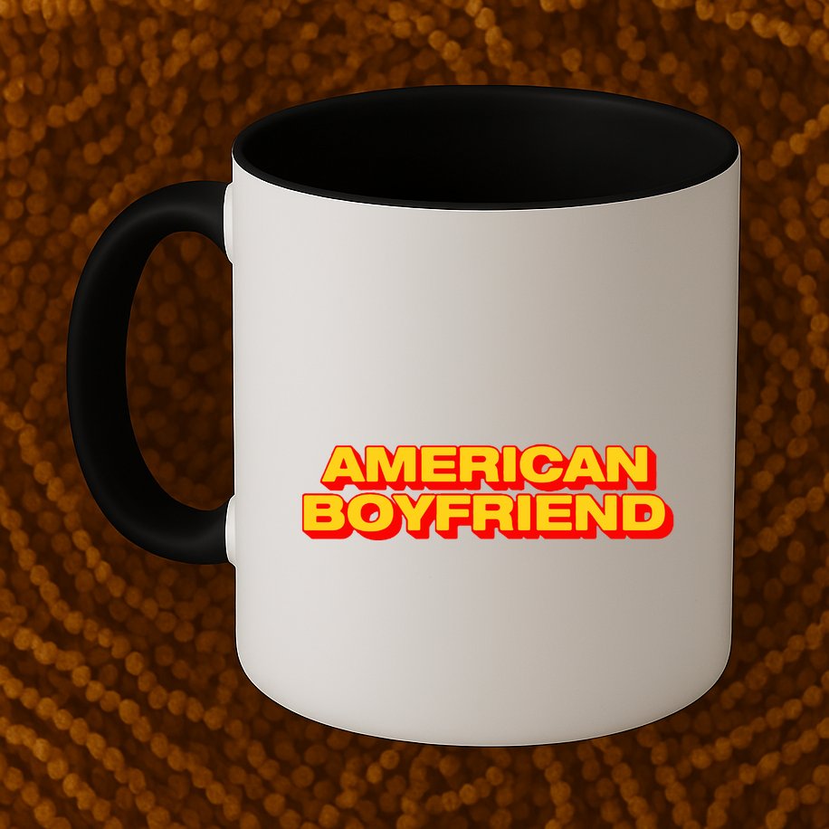 Kevin Abstract American Boyfriend Mug