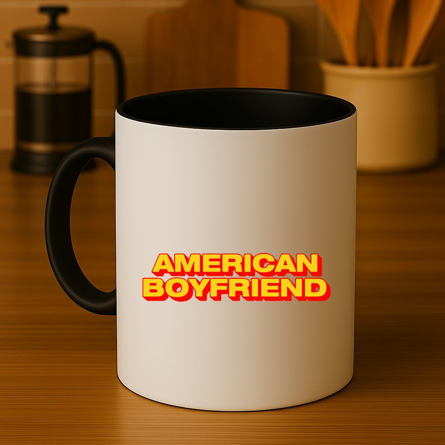 Kevin Abstract American Boyfriend Mug