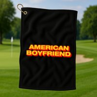 Kevin Abstract American Boyfriend Golf Towel